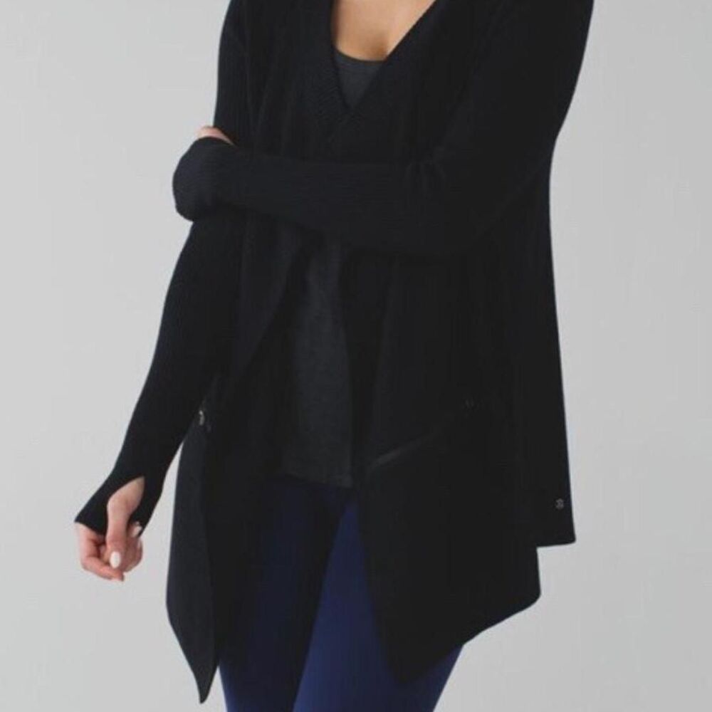 Lululemon Women's Black Cardigan
